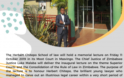 The First Annual Herbert Chitepo Memorial Lecture